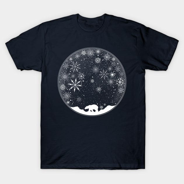 Snow Globe T-Shirt by Tobe_Fonseca